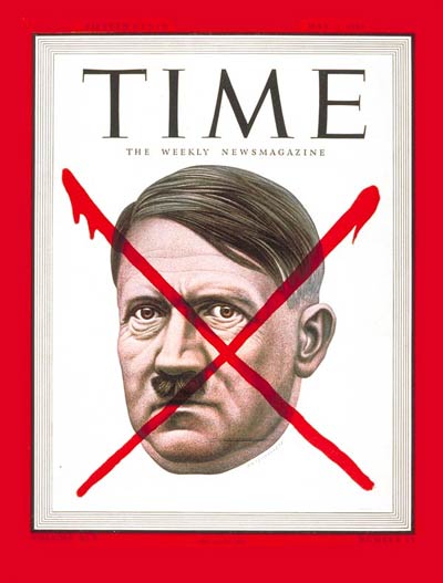 Adolf Hitler - May 7, 1945 - Time Magazine Cover