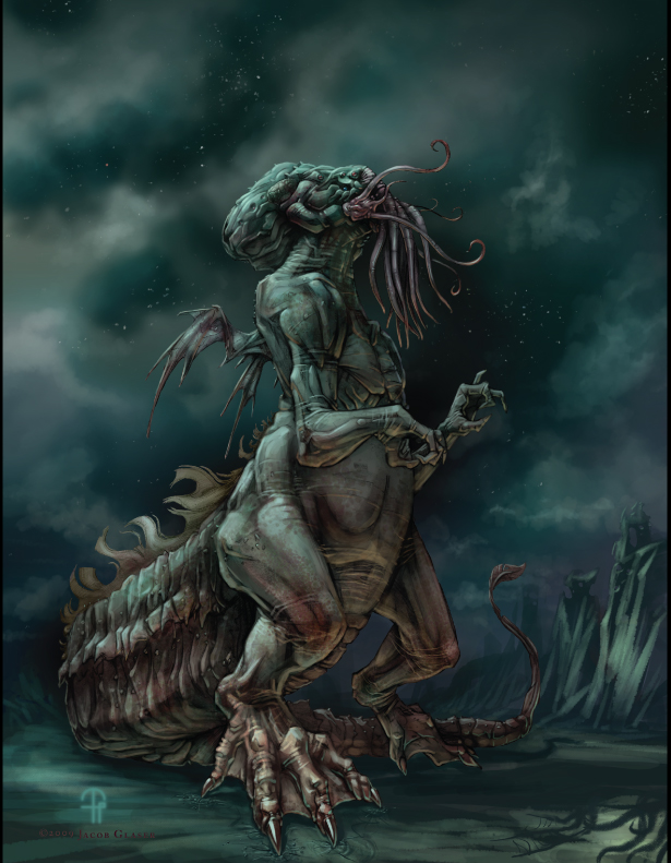 50+ Epic Cthulhu Design Inspirations - Illustrations & Artwork from