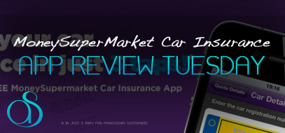 Tuesday Mobile App Review: MoneySupermarket Free Car Insurance App – Just 3 Taps To Renew Insurance!