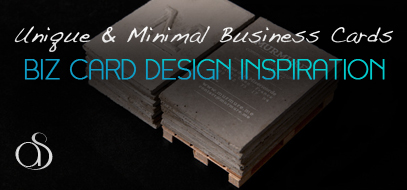 30+ Unique & Minimal Business Card Inspiration For Designers