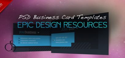 25+ Fascinating PSD Business Card Templates
