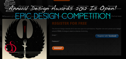 Design Competition – The Annual Design Awards 2012 Is Now Open For Entries!