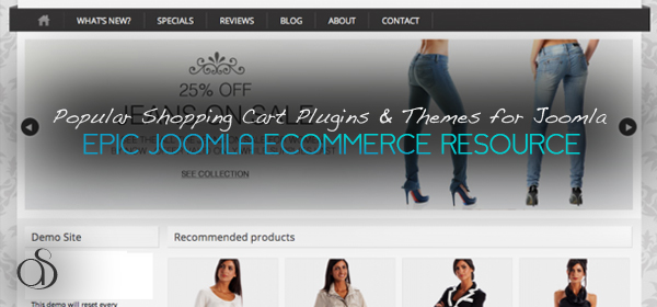 Popular Shopping Cart Joomla Plugins & Themes