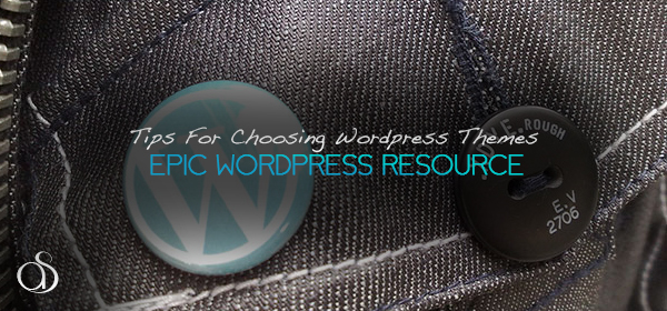 WordPress Theme: Choose Responsibly