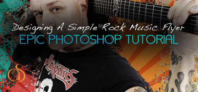Designing a Simple Rock Music Flyer in Photoshop