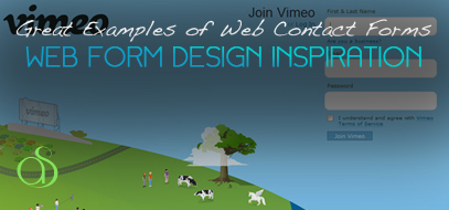 30 Best Examples of HTML Contact Forms in Web Design