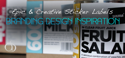 40+ Creative Sticker Label Inspirations In Package Design