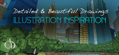 80+ Examples of Detailed, Beautiful & Creative Illustration & Drawing Inspirations