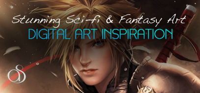 45+ Stunning, Beautiful, & Inspirational Sci-Fi Fantasy Digital Art Designs & Illustrations