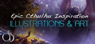 50+ Epic Cthulhu Design Inspirations – Illustrations & Artwork from Mythology