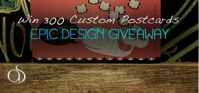 Win 300 Custom Postcards from 1800Postcards.com!