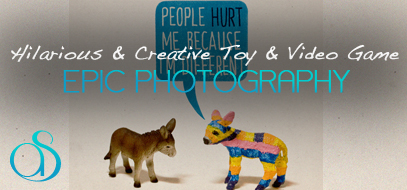 60+ Hilarious, Creative & Beautiful Examples of Toy & Video Game Inspired Photography
