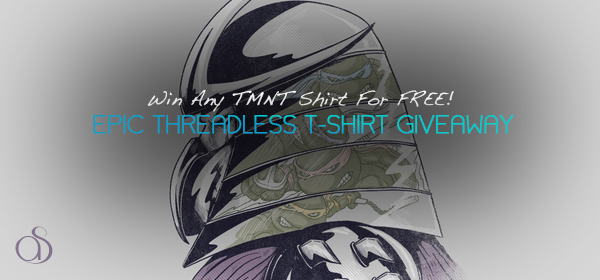 Epic Threadless T-Shirt Giveaway – Win Any Teenage Mutant Ninja Turtles Shirt For FREE!