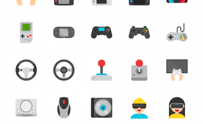 25 Free Exclusive Vector Icons Gaming Icons Ai Eps Png Svg