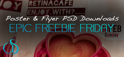 Epic Freebie Friday Resources: FREE Poster & Flyer Design PSD Downloads