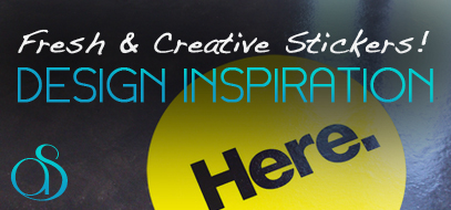 30+ Fresh & Creative Examples of Sticker Design Inspiration