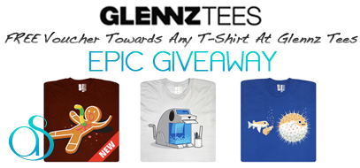 Epic Geek T-Shirt Giveaway – Win A FREE $30 Voucher For GLENNZ TEES Shirts!