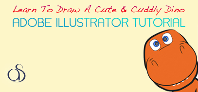 How To Create a Cute and Cuddly Vector Dinosaur Character Tutorial in Illustrator