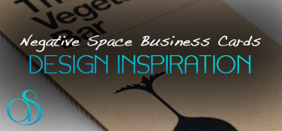 30+ Simple, Beautiful & Minimal Negative Space Business Card Design Inspirations
