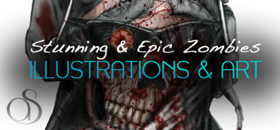 120+ Epic, Stunning, Creative & Scary Zombie Design Inspirations – Illustrations, Art, & Photography