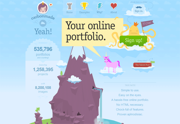 01_carbonmade_free_online_portfolio