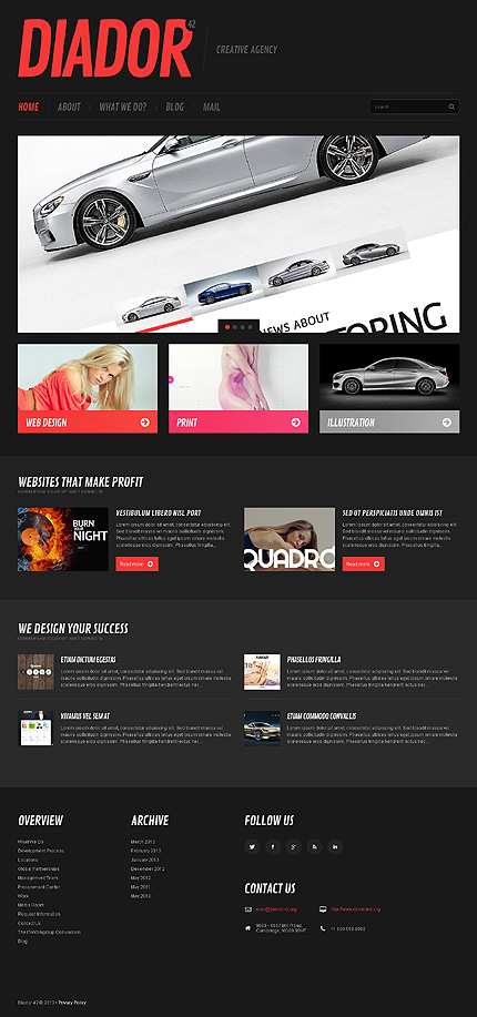 Creative Agency WordPress Theme