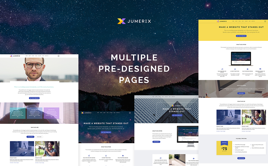 Jumerix Multipurpose Joomla Theme    