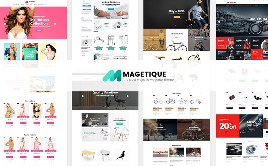 Magetique - Premium Responsive Magento 2 Theme    