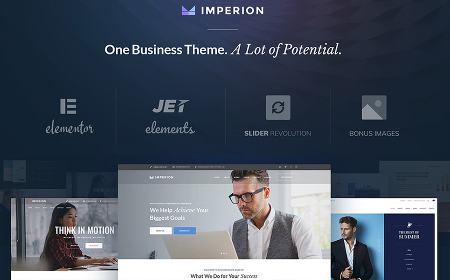 Business Marketing WordPress Theme    