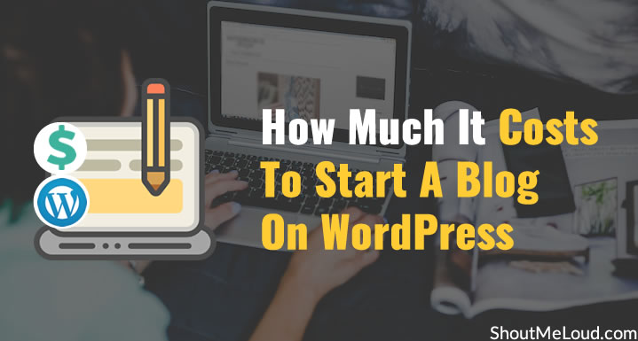 Cost-To-Start-A-Blog-On-WordPress