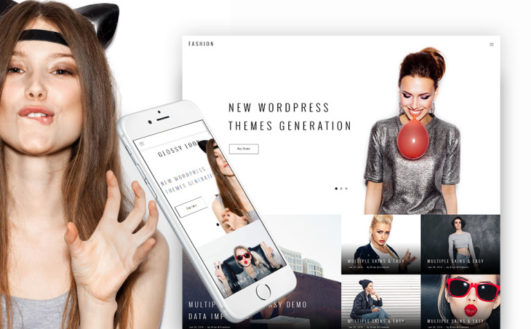 Glossy Look - Lifestyle & Fashion Blog WordPress Theme