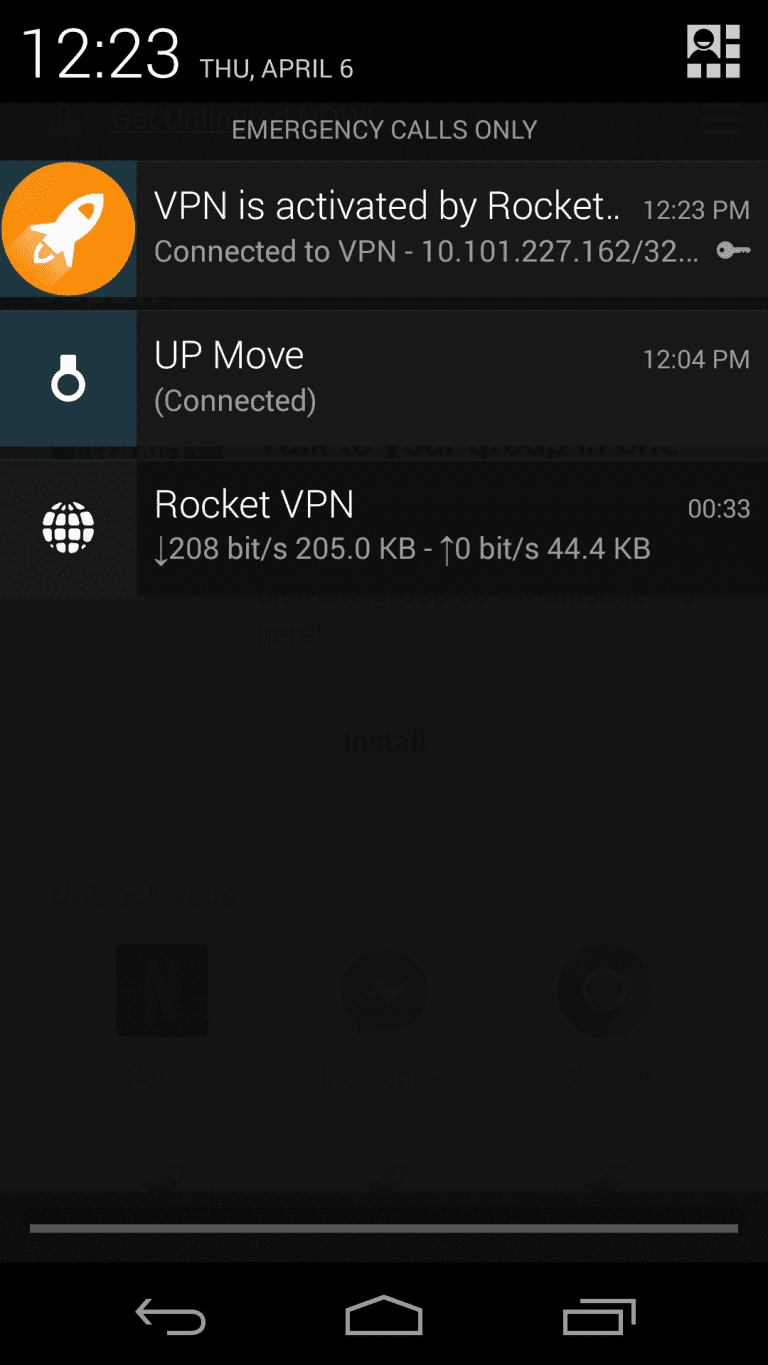 Review: Rocket VPN App for Secure Anonymous Internet Browsing