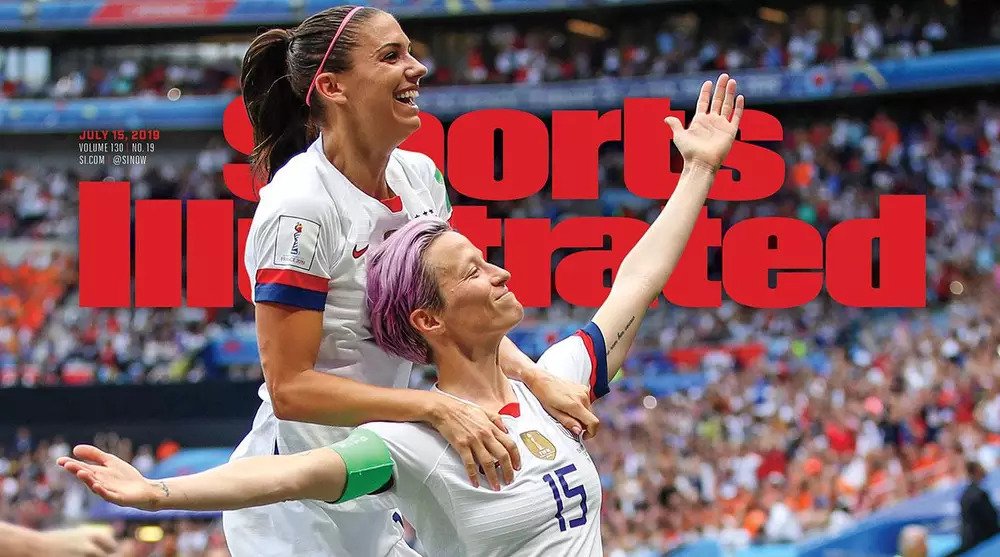 Sports Illustrated cover 2019 world cup womens