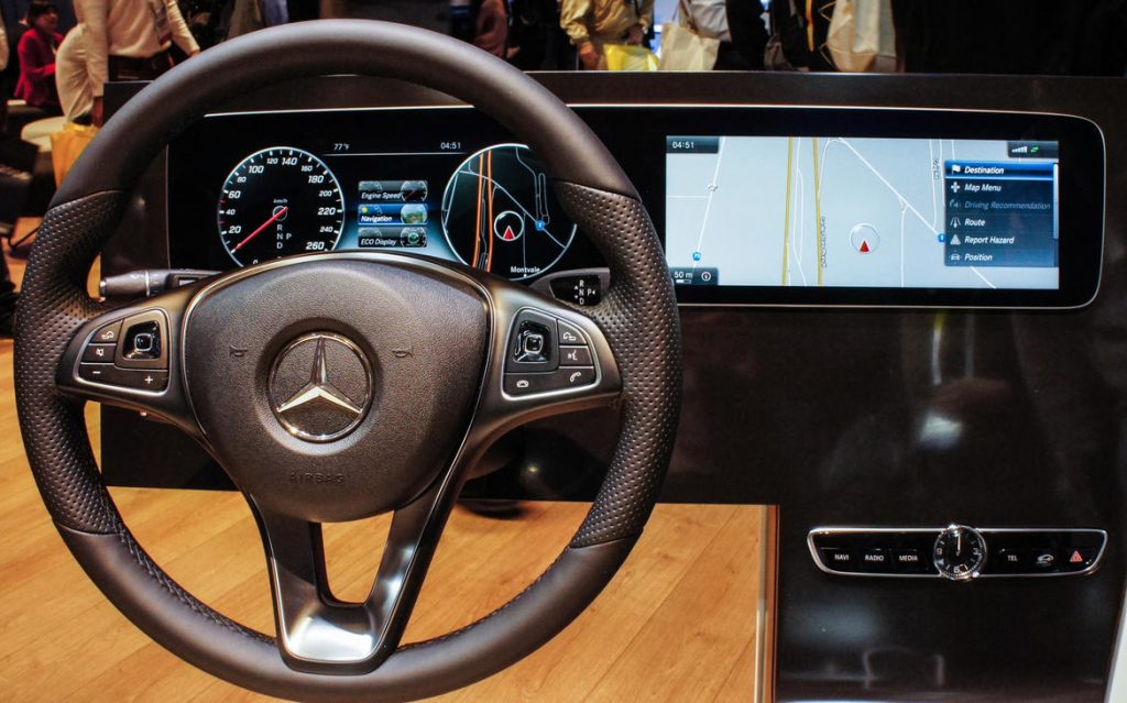 Mercedes-Benz E-Class dashboard