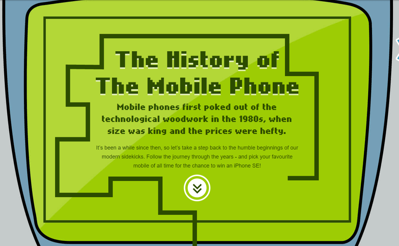History of Mobile Phones Told Through Interactive Design [INFOGRAPHIC]