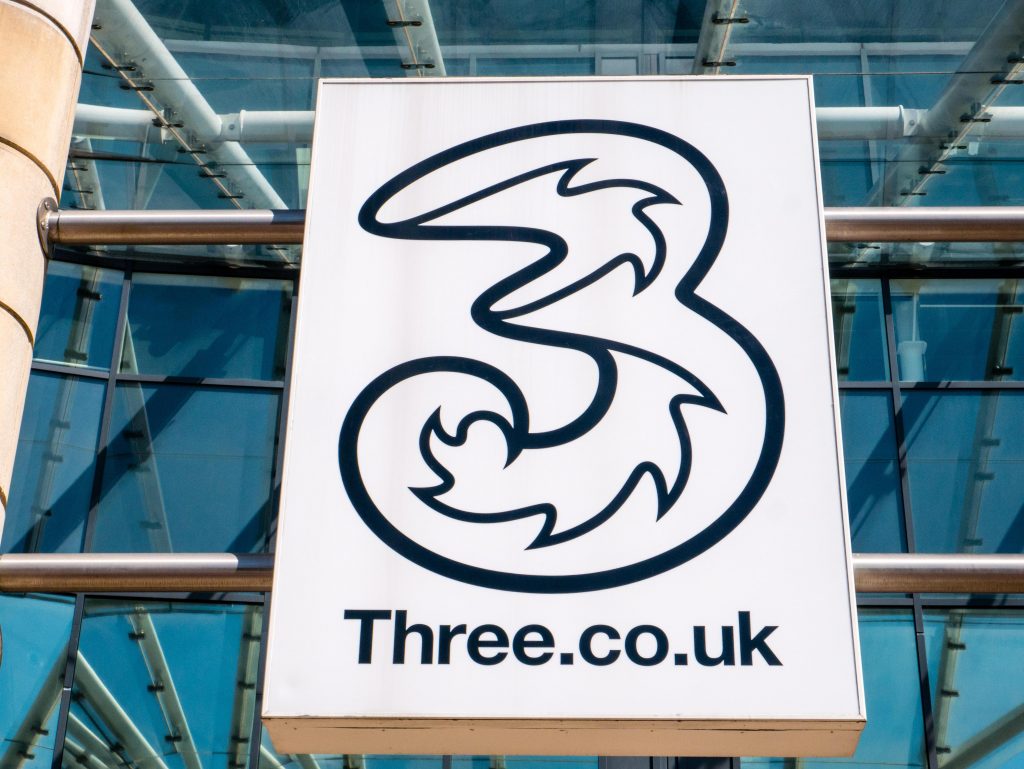 Three is a mobile network-uk-tech