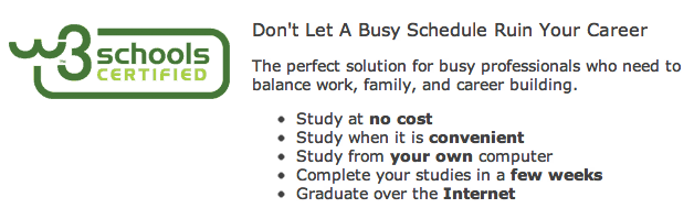 online certifications programs