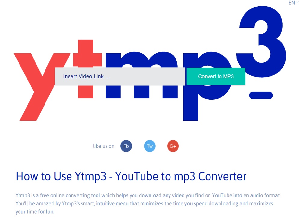 Review: YTMP3 – Online YouTube to MP3 Converter