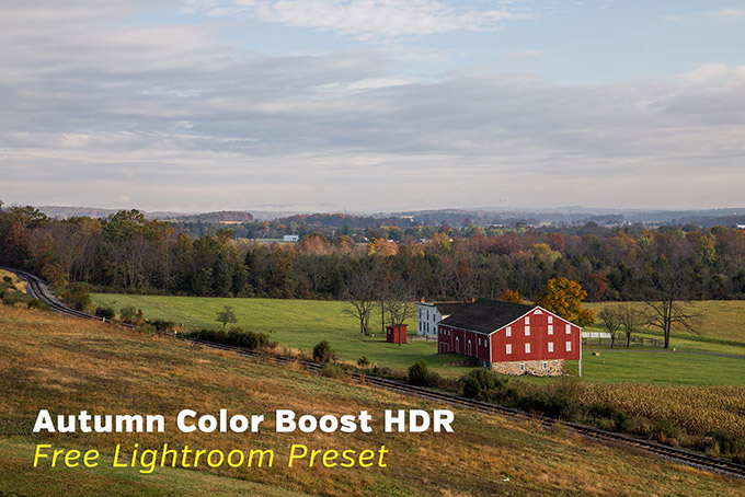 Autumn Color Boost HDR Lightroom Preset