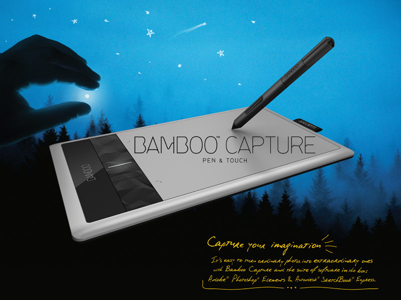 Amazon.in: Buy Wacom Bamboo Capture Pen and Touch Tablet (CTH470) Online at  Low Prices in India | Wacom Reviews & Ratings