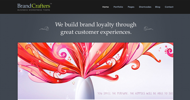 Clean Business WordPress Theme - Brand Crafters