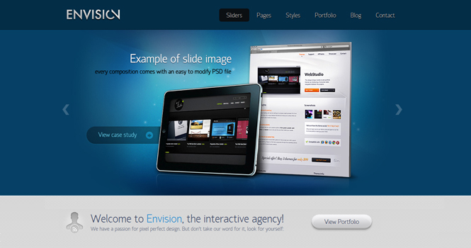 Business WordPress Theme - Envision