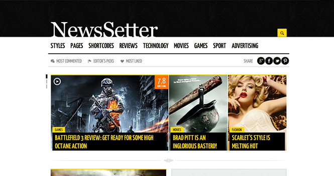 News WordPress Theme