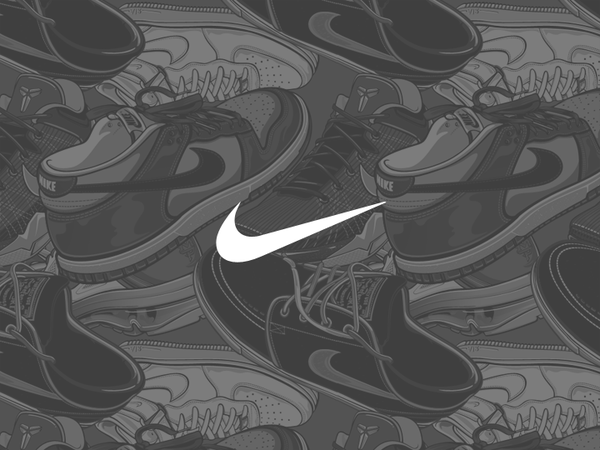 nike shoe artwork