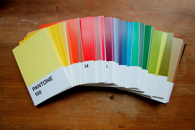 Pantone Postcards for Design Geeks