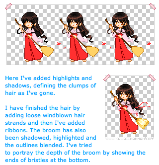 Pixilart - not good at making hair but i tired xD anime base by