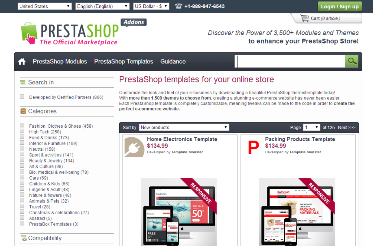 prestashop-theme-store