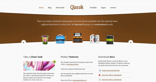 Company WordPress Theme - Qlassik