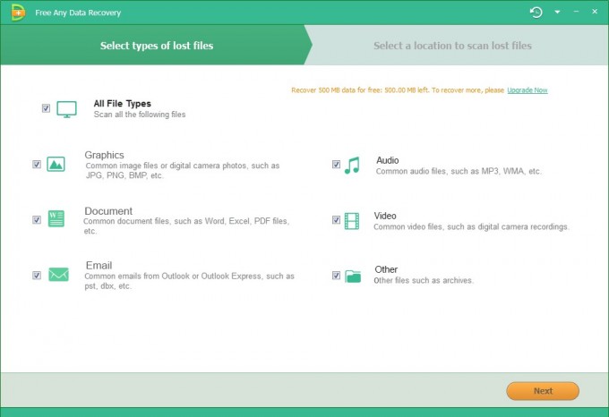 select-file-type