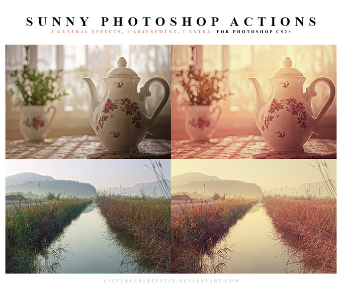 Sunny Photoshop Action